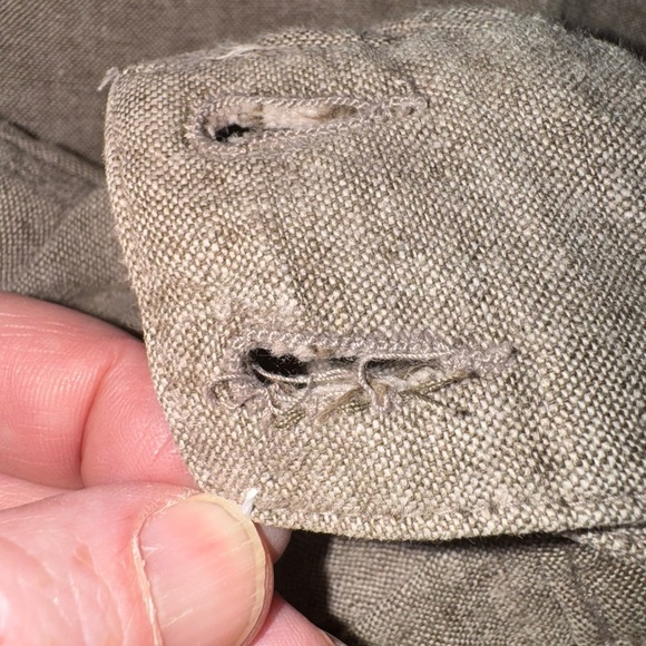 COTTON GINNY
Linen Blend Wide Leg Pants Taupe Brown Summer Resort Wear - Picture 8 of 8